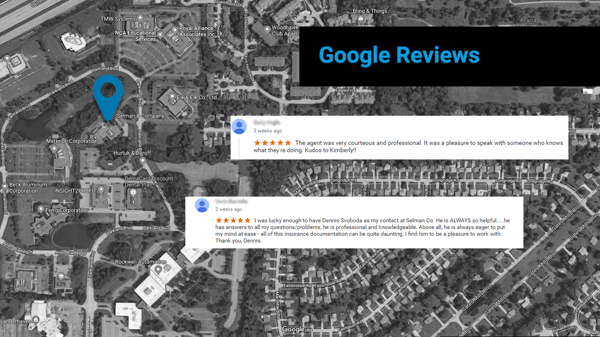 SelmanCo Google Reviews